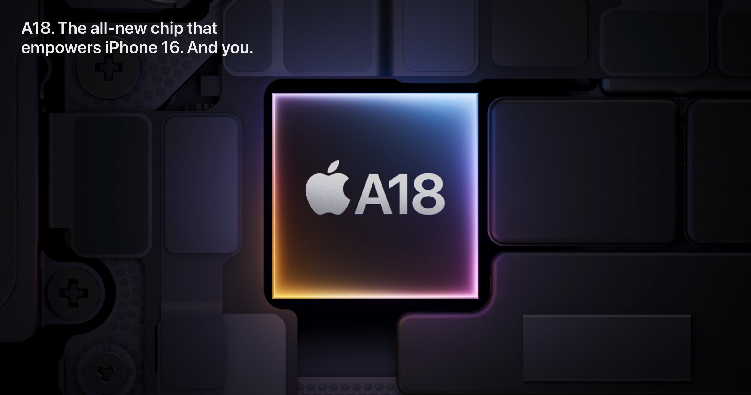 چیپ A18 در آیفون ۱۶ نرمال